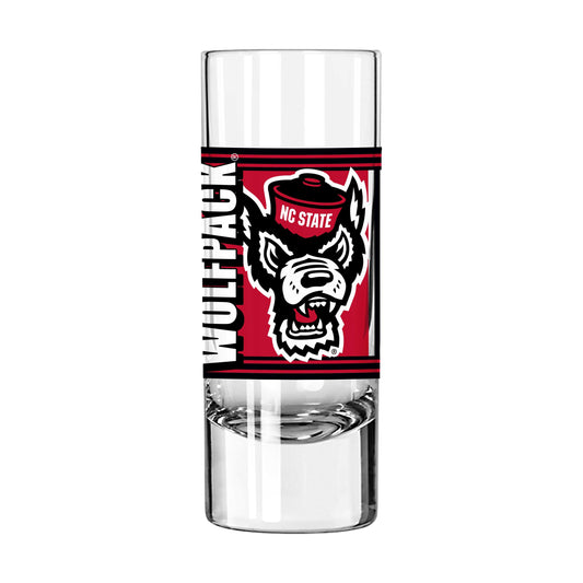 N.C. State 2.5oz Hero Shooter Glass - Logo Brands - Flyclothing LLC
