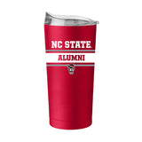 NC State Alumni Red 20oz Powder Coat Tumbler - Logo Brands - Flyclothing LLC