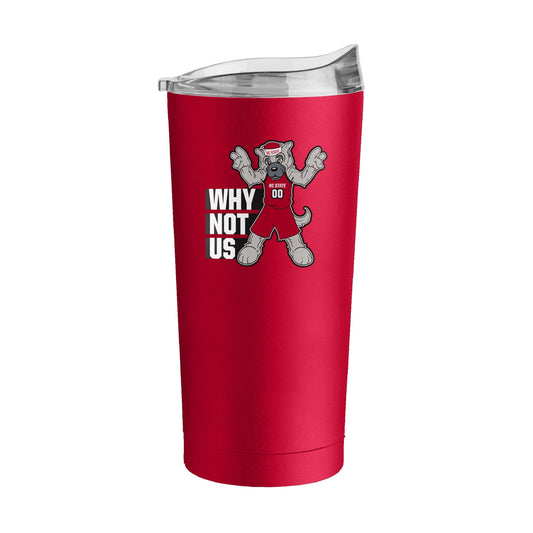 NC State Why Not Us 20oz Powder Coat Tumbler - Logo Brands - Flyclothing LLC