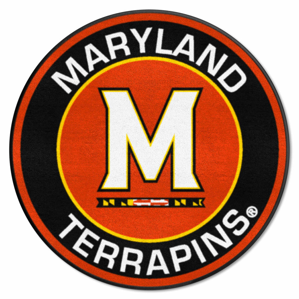 Maryland Terrapins Roundel Rug - 27in. Diameter - Maryland