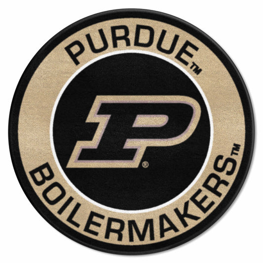 Purdue Boilermakers Roundel Rug - 27in. Diameter - Purdue