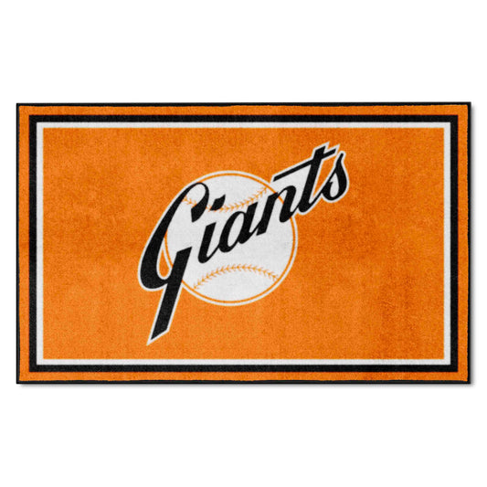 New York Giants 4ft. x 6ft. Plush Area Rug1947 - New York Giants