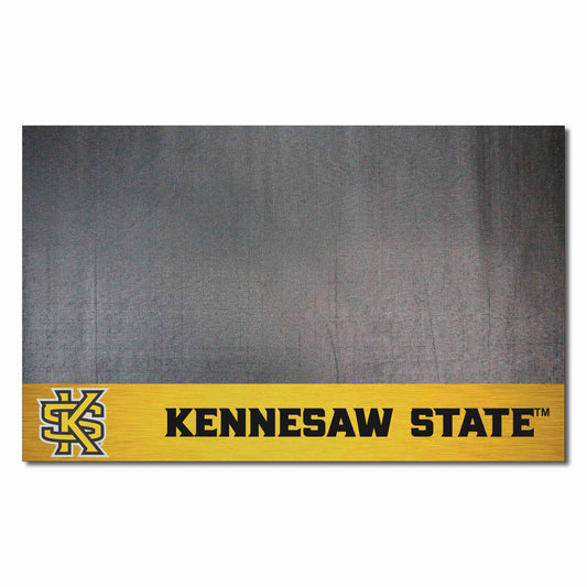 Kennesaw State Owls Vinyl Grill Mat - 26in. x 42in. - Kennesaw State