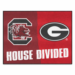House Divided - South Carolina / Georgia House Divided House Divided Rug - 34 in. x 42.5 in. - House Divided - South Carolina / Georgia