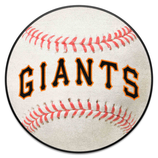 New York Giants Baseball Rug - 27in. Diameter - New York Giants