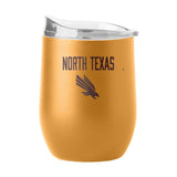 North Texas 16oz Huddle Powder Coat Curved Bev - Logo Brands - Flyclothing LLC
