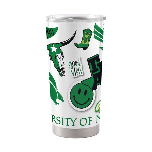 North Texas 20oz Native Stainless Tumbler - Logo Brands - Flyclothing LLC