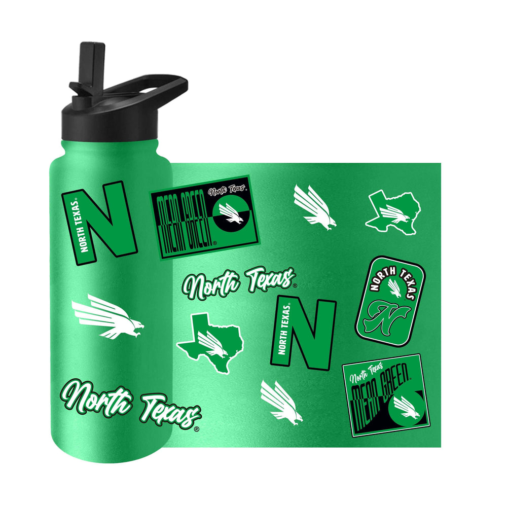 North Texas 34oz Dreamweave Quencher Bottle - Logo Brands - Flyclothing LLC