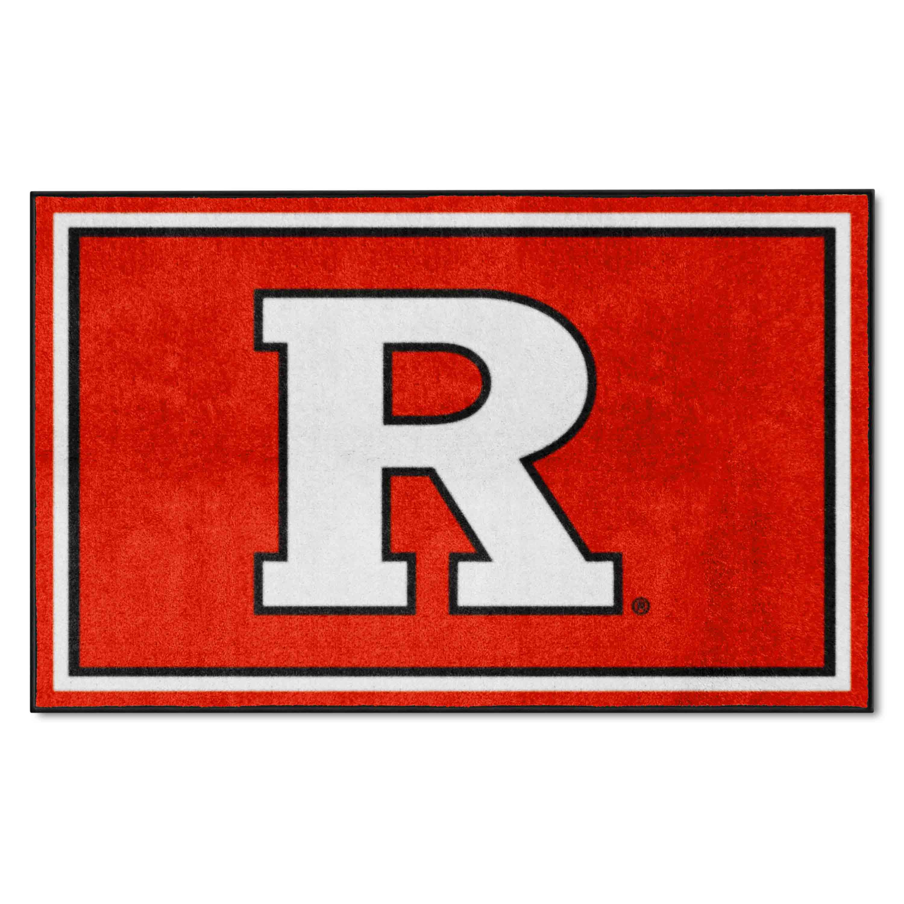 Rutgers Scarlett Knights 4ft. x 6ft. Plush Area Rug - Rutgers