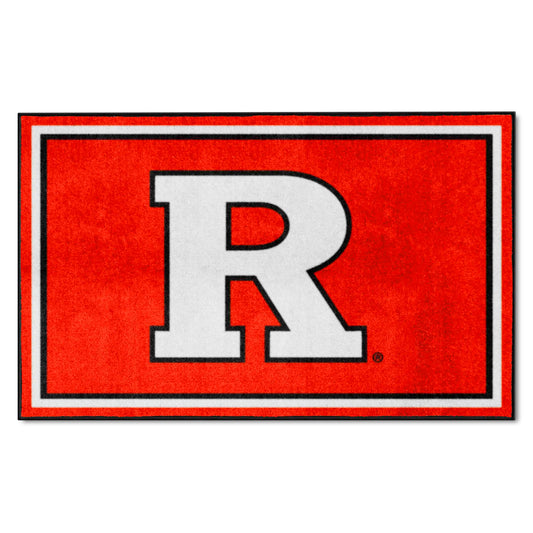 Rutgers Scarlett Knights 4ft. x 6ft. Plush Area Rug - Rutgers