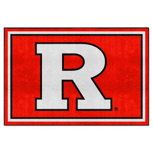 Rutgers Scarlett Knights 5ft. x 8 ft. Plush Area Rug - Rutgers