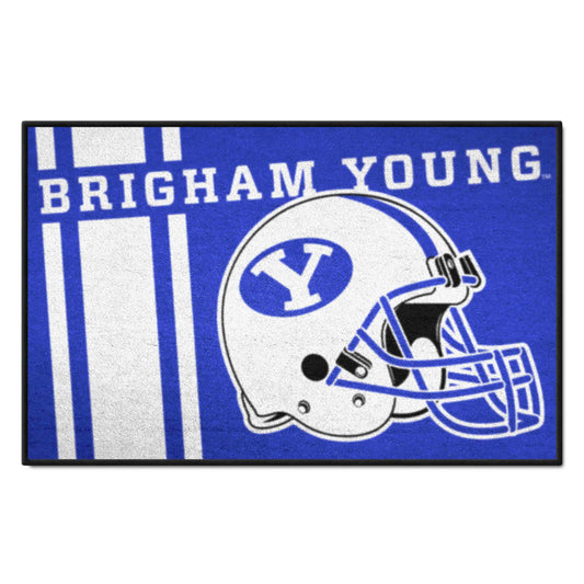BYU Cougars Starter Mat Accent Rug - 19in. x 30in., Unifrom Design - BYU