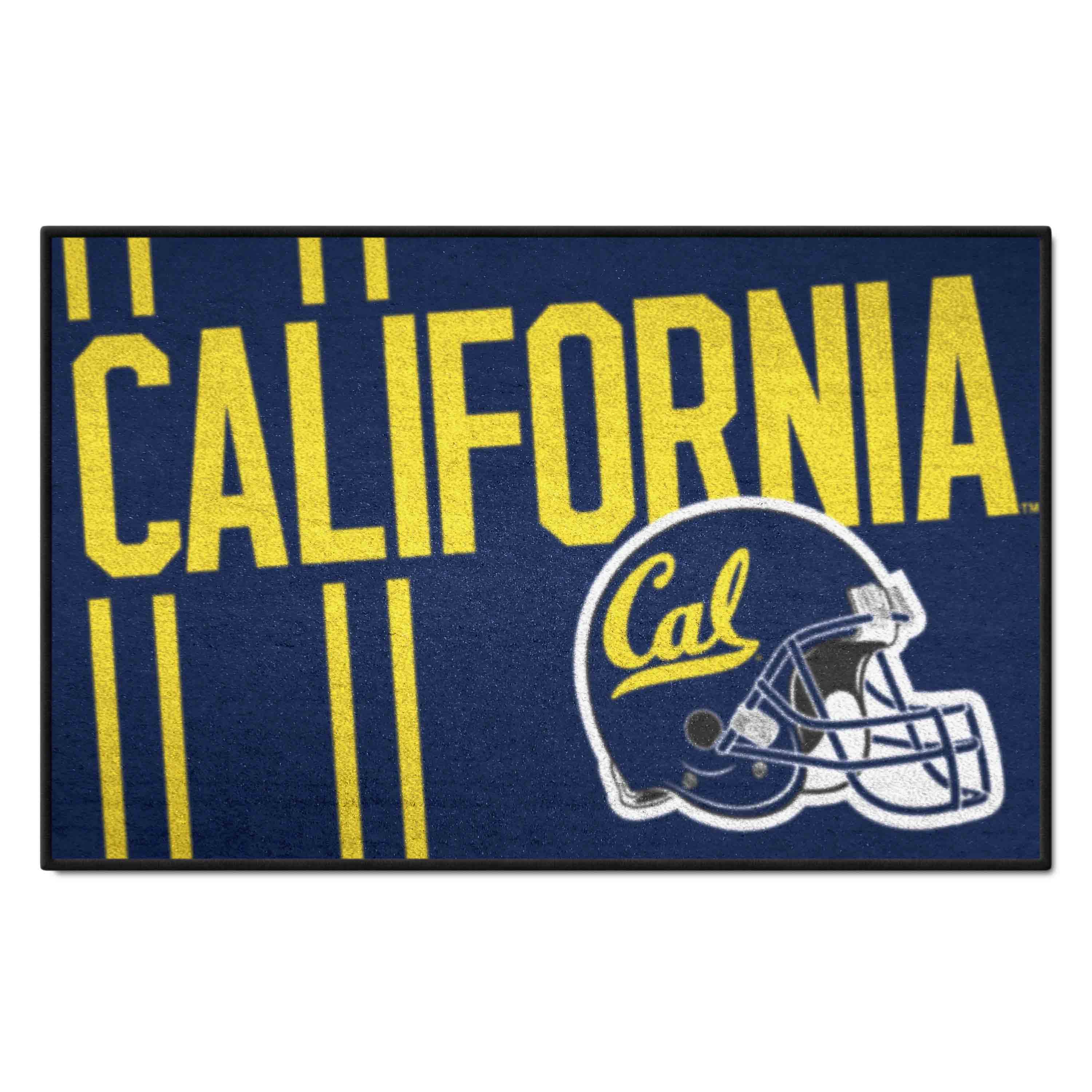 Cal Golden Bears Starter Mat Accent Rug - 19in. x 30in., Unifrom Design - Cal