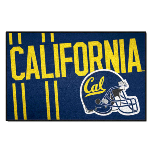 Cal Golden Bears Starter Mat Accent Rug - 19in. x 30in., Unifrom Design - Cal
