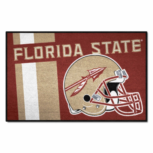 Florida State Seminoles Starter Mat Accent Rug - 19in. x 30in., Unifrom Design - Florida State