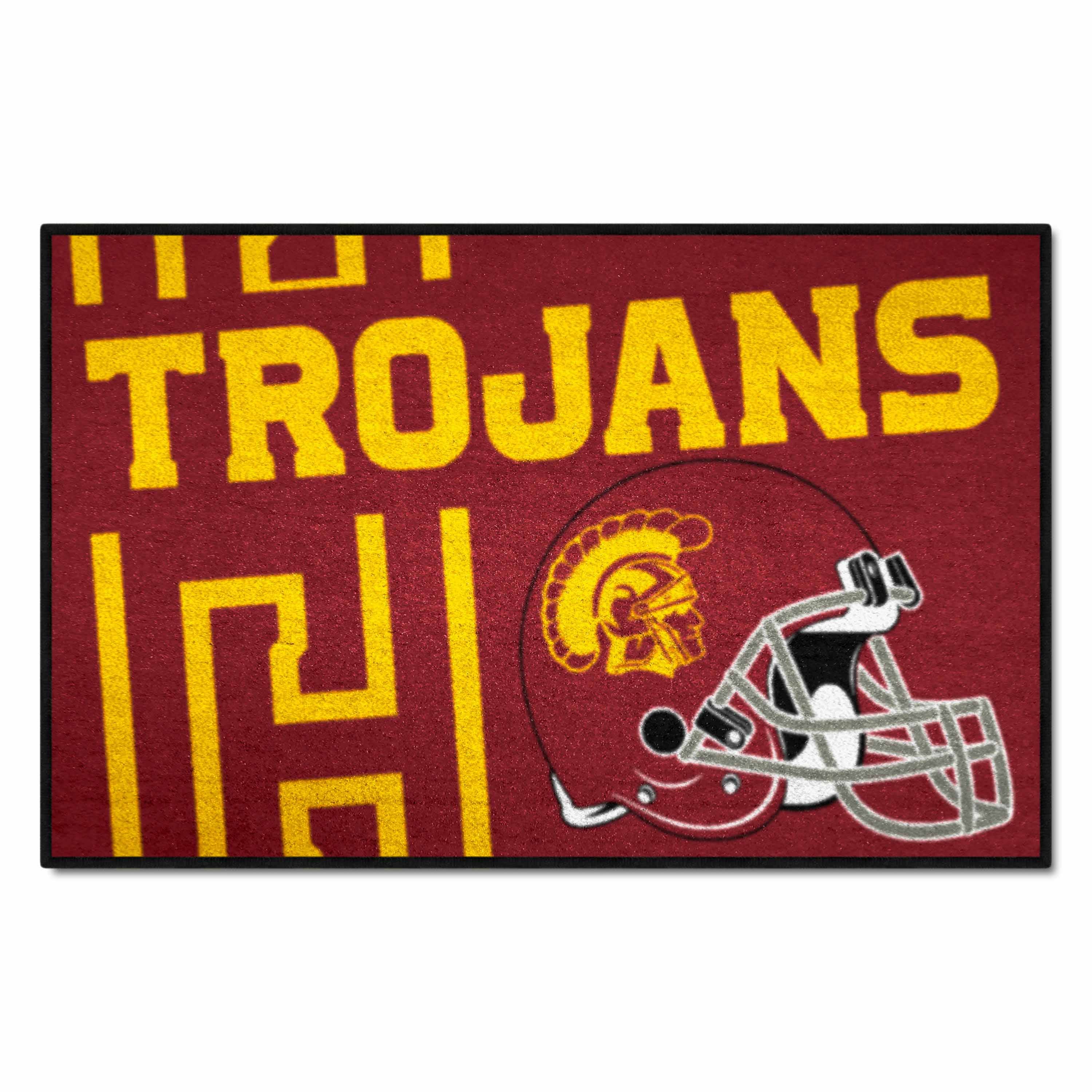 Southern California Trojans Starter Mat Accent Rug - 19in. x 30in., Unifrom Design