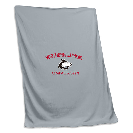 Northern Illinois Screened Sweatshirt Blanket - Logo Brands - Flyclothing LLC