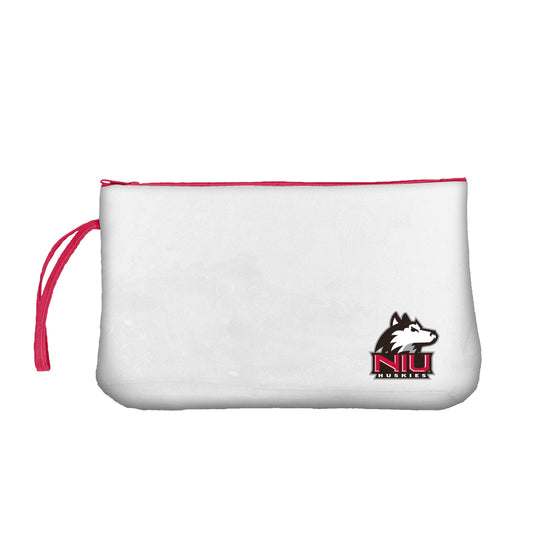 Northern Illinois Clear Wristlet - Logo Brands - Flyclothing LLC