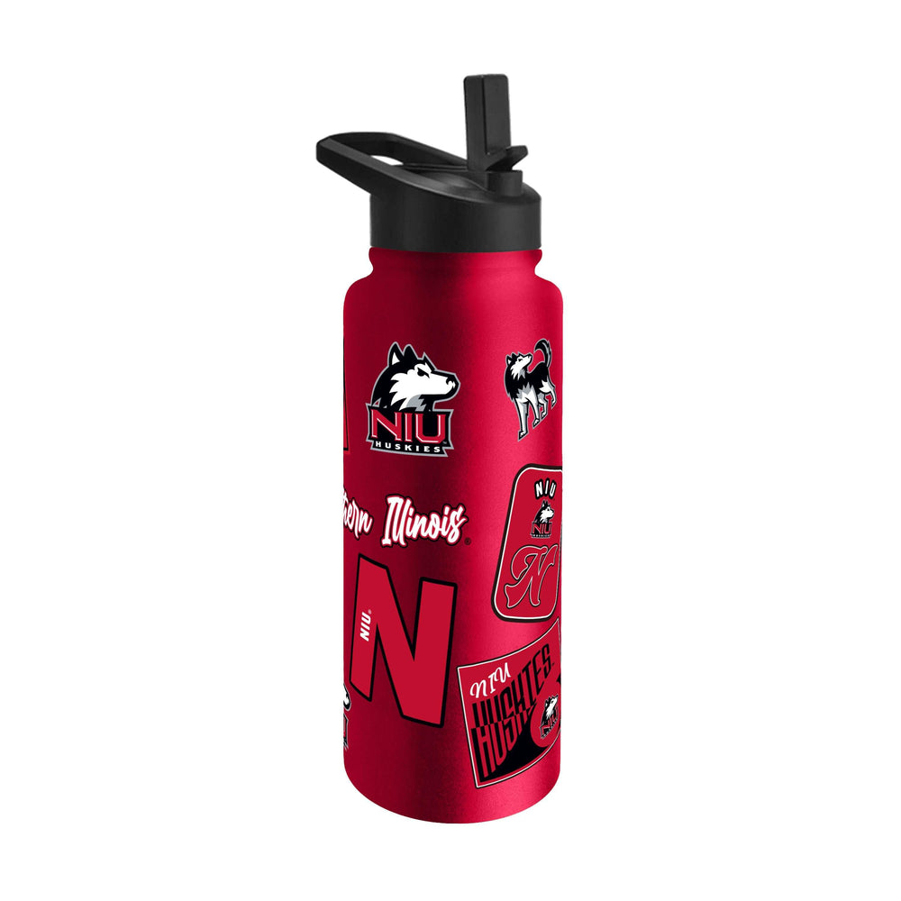 Northern Illinois 34oz Dreamweave Quencher Bottle - Logo Brands - Flyclothing LLC