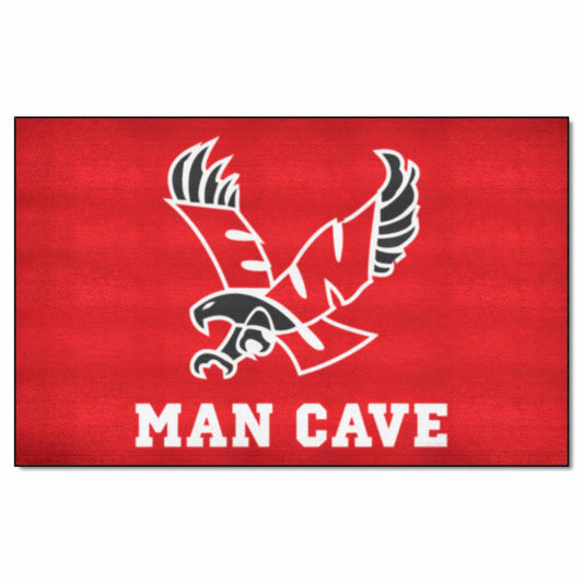 Eastern Washington Eagles Man Cave Ulti-Mat Rug - 5ft. x 8ft., Red - Eastern Washington