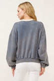 And The Why BEVERLY HILLS 92 CALIFORNIA Contrast Crop Sweatshirt - Trendsi - Flyclothing LLC