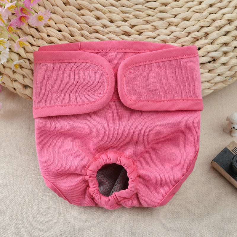 Dog Shorts Puppy Physiological Diapers Panties Waterproof Adjustable Cute Pattern Dog Physiological Pants Pet Costumes Supplies - My Store - Flyclothing LLC