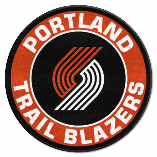 Portland Trail Blazers Roundel Rug - 27in. Diameter - Portland Trail Blazers