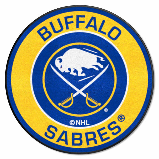 Buffalo Sabres Roundel Rug - 27in. Diameter - Buffalo Sabres