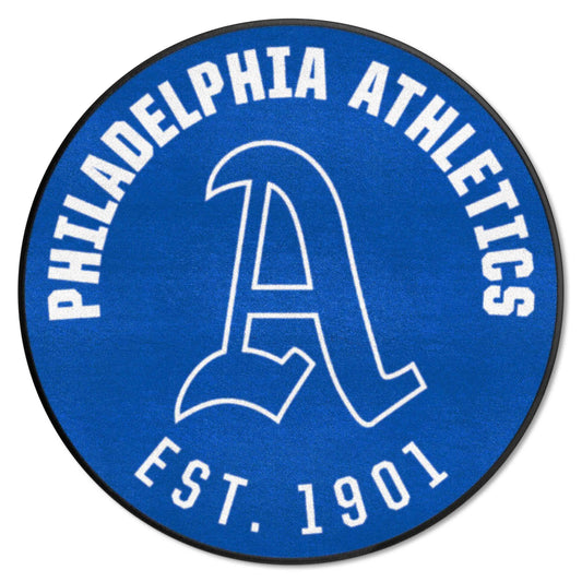 Philadelphia Athletics Roundel Rug - 27in. Diameter - Philadelphia Athletics