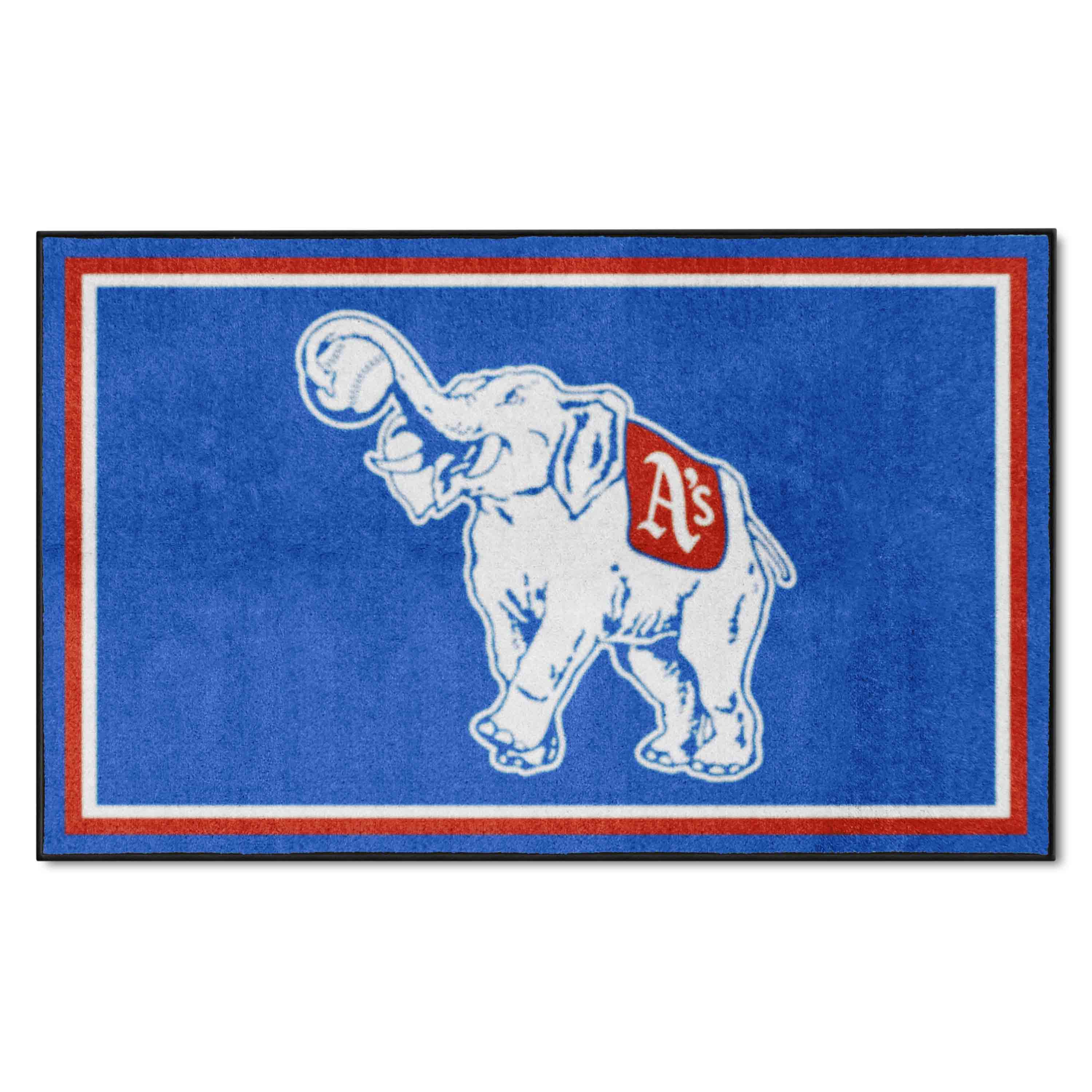 Philadelphia Athletics 4ft. x 6ft. Plush Area Rug - Philadelphia Athletics