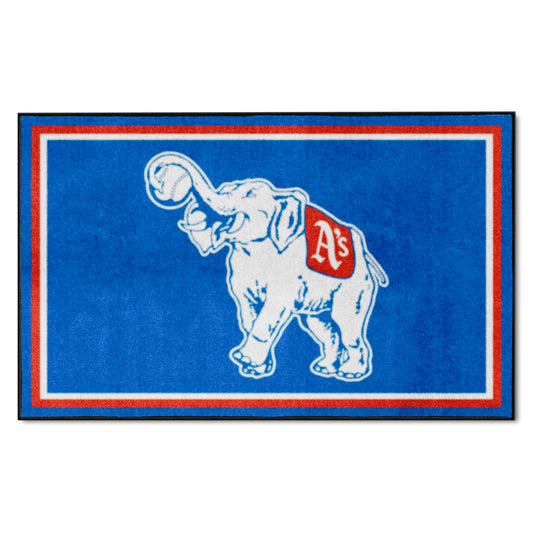 Philadelphia Athletics 4ft. x 6ft. Plush Area Rug - Philadelphia Athletics