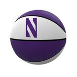 Northwestern Alternate Panels Full Size Rubber Basketball - Logo Brands - Flyclothing LLC