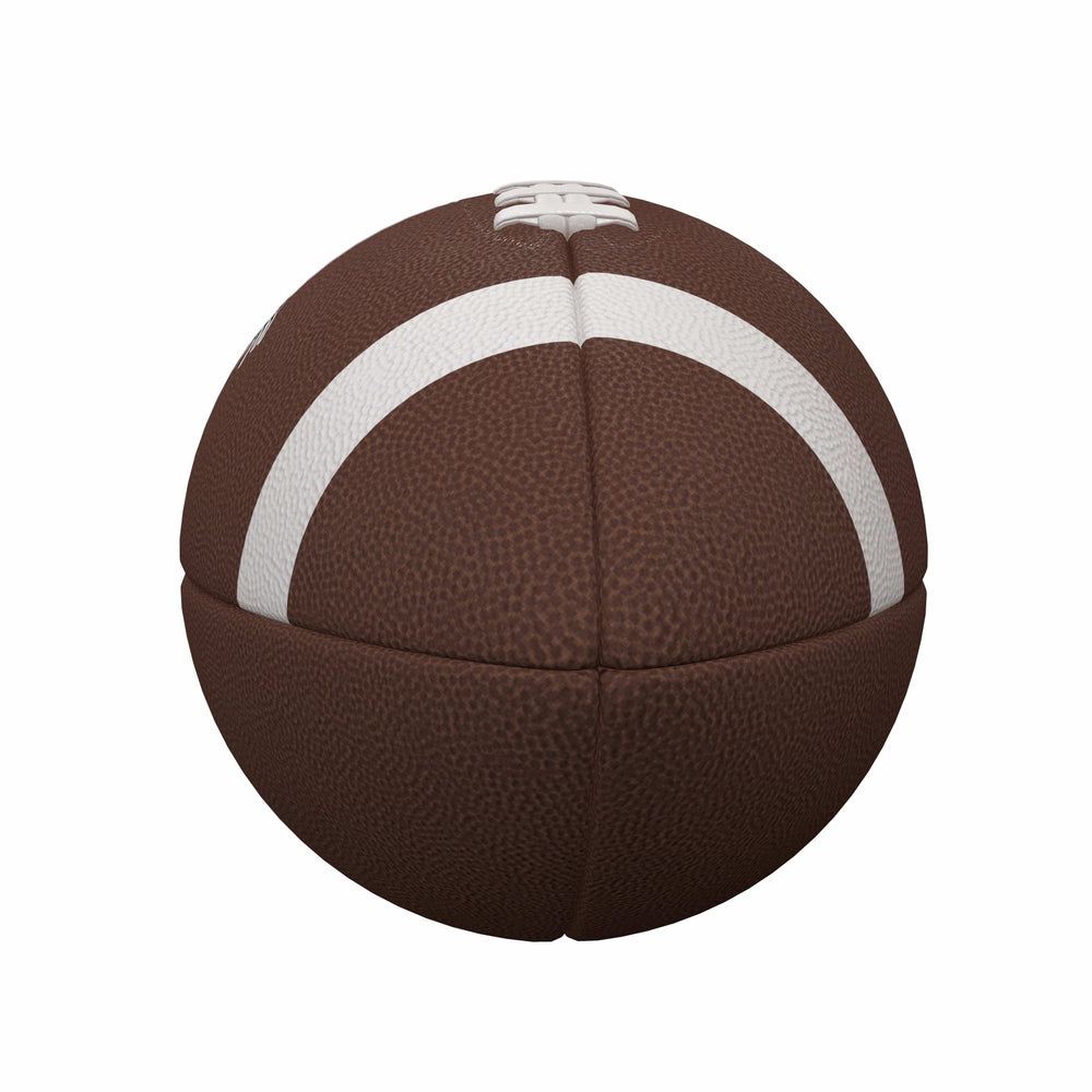 Northwestern Team Stripe Official-Size Composite Football - Logo Brands - Flyclothing LLC