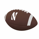 Northwestern Team Stripe Official-Size Composite Football - Logo Brands - Flyclothing LLC
