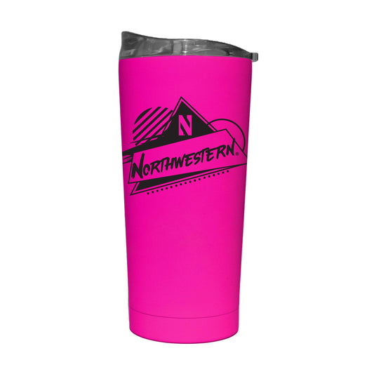 Northwestern 20oz Electric Rad Soft Touch Tumbler - Logo Brands - Flyclothing LLC
