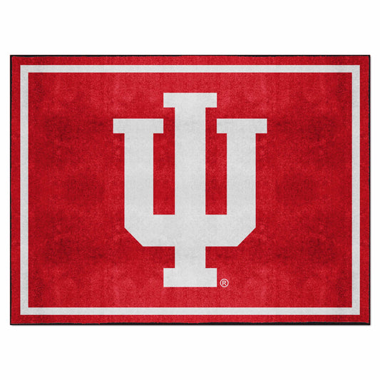 Indiana Hooisers 8ft. x 10 ft. Plush Area Rug - Indiana