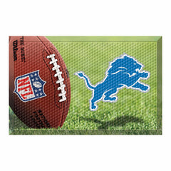 Detroit Lions Rubber Scraper Door Mat - Detroit Lions