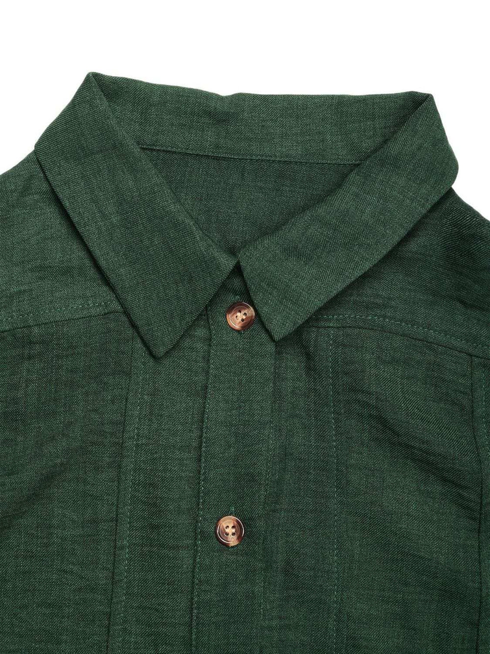 Perfee Tie Waist Button Down Short Sleeve Mini Dress - Trendsi - Flyclothing LLC