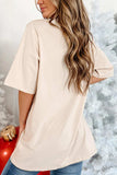Nutcracker Round Neck Half Sleeve T-Shirt - Trendsi - Flyclothing LLC