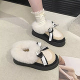 Round Toe Platform Boots - Trendsi - Flyclothing LLC