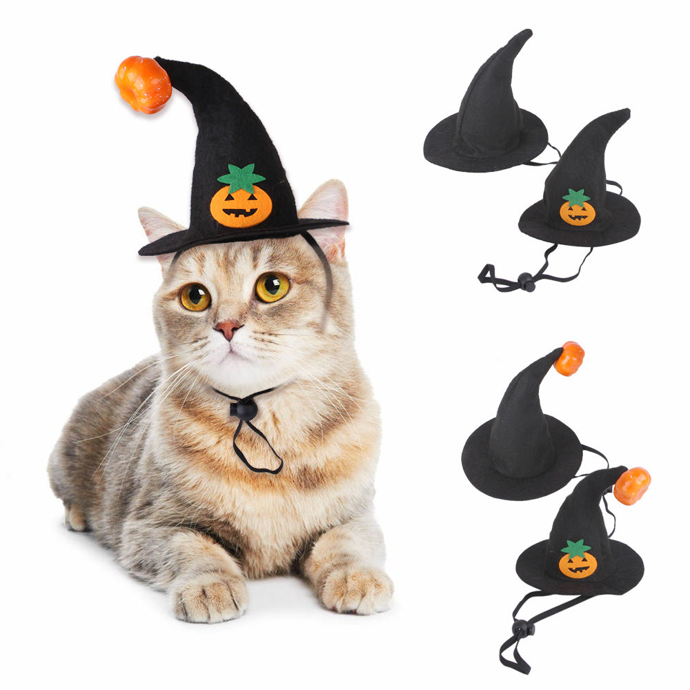 Cat Halloween Hat Pumpkin Smiling Face Headgear - My Store - Flyclothing LLC