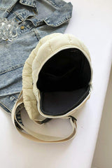 Quilted Nylon Crossbody Bag - Trendsi - Flyclothing LLC