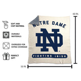 Notre Dame Prime Luxe Dreams Throw - Logo Brands - Flyclothing LLC