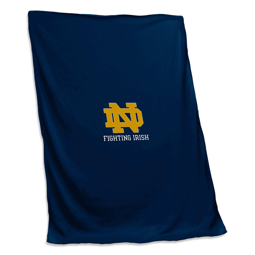 Notre Dame Sweatshirt Blanket - Logo Brands - Flyclothing LLC