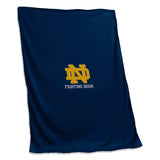 Notre Dame Sweatshirt Blanket - Logo Brands - Flyclothing LLC