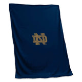 Notre Dame Sweatshirt Blanket (Screened) - Logo Brands - Flyclothing LLC