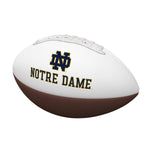 Notre Dame 2024 Schedule Mini Autograph Football - Logo Brands - Flyclothing LLC