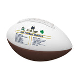 Notre Dame 2024 Schedule Mini Autograph Football - Logo Brands - Flyclothing LLC