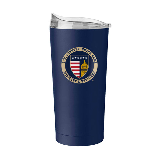Notre Dame OMVA 20oz Powder Coat Tumbler - Logo Brands - Flyclothing LLC
