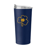 Notre Dame 20oz Play Like A Champ Navy Powder Coat Tumbler - Logo Brands - Flyclothing LLC